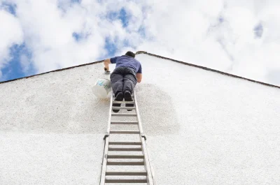 Peinture extérieure à Montmarlon — façades et ravalement